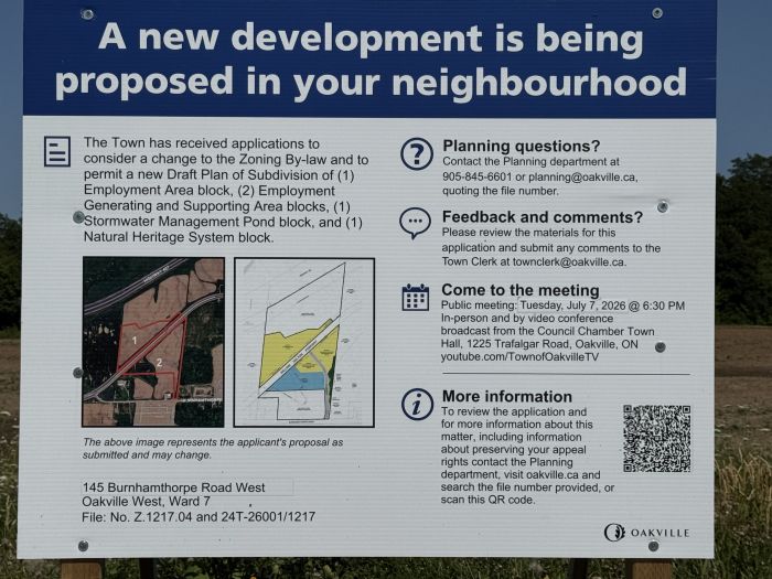 More development signs