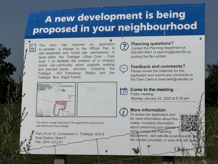 More development signs