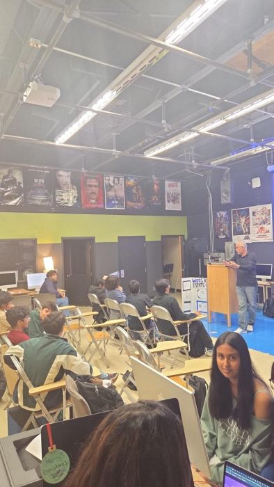 At White Oaks Secondary School discussing the residential development in Oakville. Invited by the: Real Est...